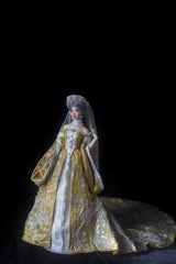 Custom-order 1/6 scale Empire and medieval-style doll costume reference by Umigami Tama