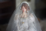 Custom-order 1/6 scale European wedding and medieval-style doll dress reference by Umigami Tama