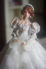 Custom-order 1/6 scale European wedding and medieval-style doll dress reference by Umigami Tama