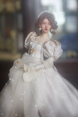 Custom-order 1/6 scale European wedding and medieval-style doll dress reference by Umigami Tama